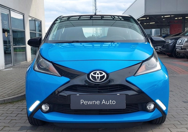 Toyota Aygo cena 39900 przebieg: 56551, rok produkcji 2015 z Mława małe 172